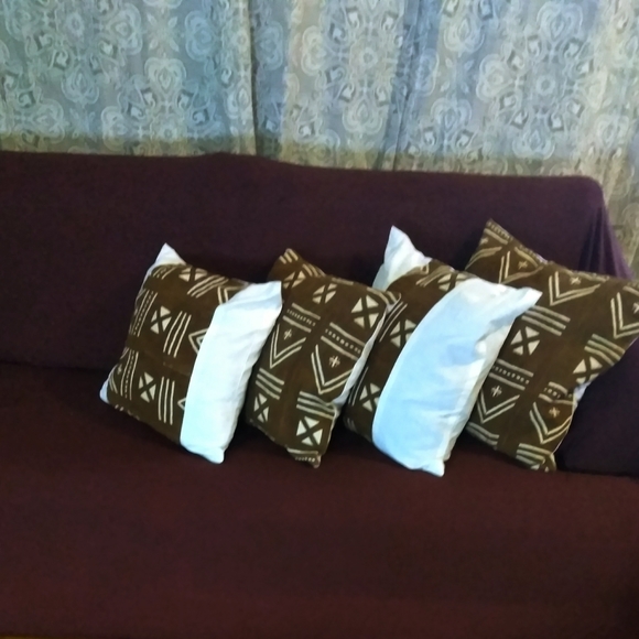 Mudcloth bogolan pillow cover - Picture 12 of 14